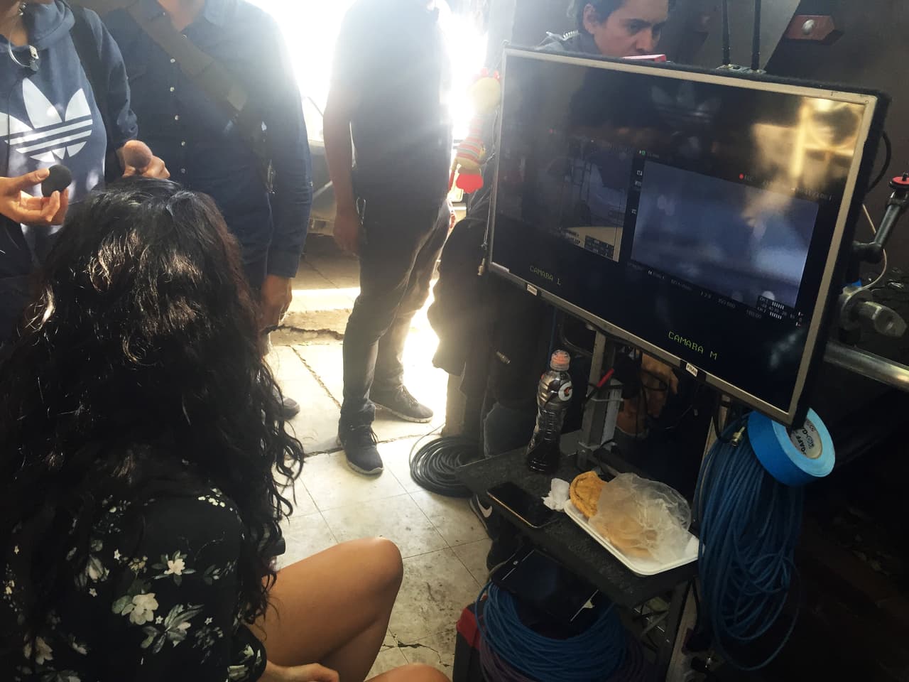 Después de un intenso momento, se tomó un rato para descansar y continuar con su extradordinario trabajo.