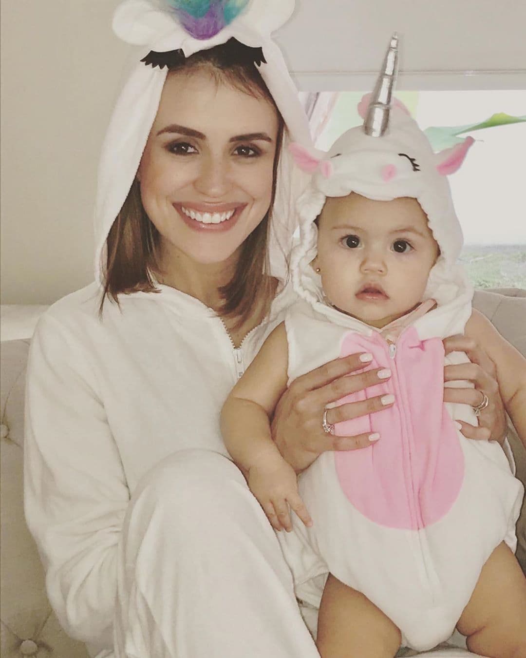 Carolina Sarassa adora los fines de semana porque los vive al 100% con su hija Chloé Sophia, quien en un mes cumplirá su primer año.