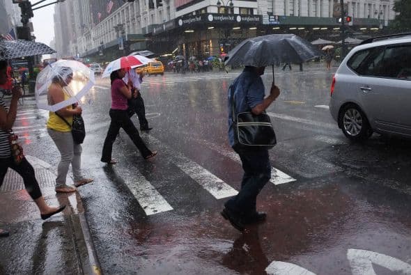 Se esperan fuertes lluvias para esta noche en la Ciudad de Nueva York