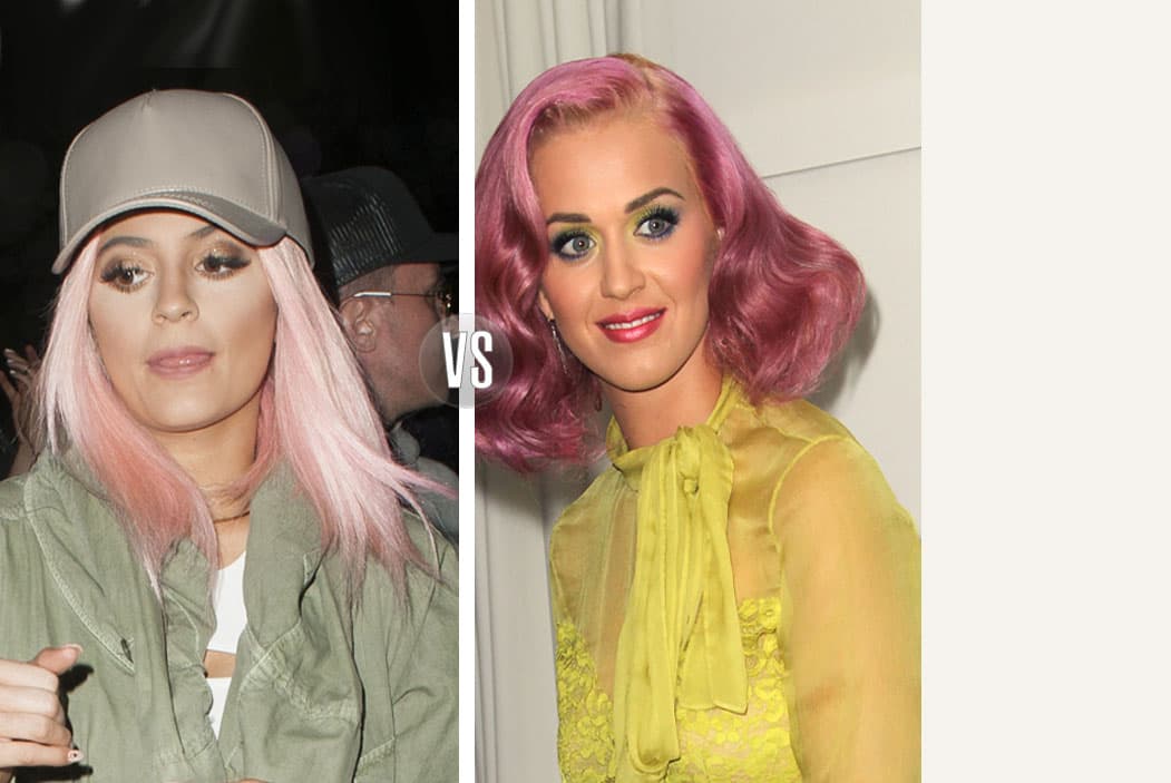 Aunque para verse más 'cute', el rosa ha sido el protagonista de ambas melenas.