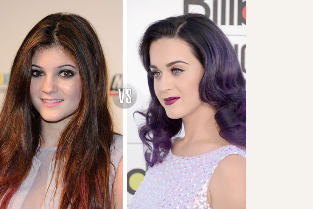 Tal es el caso de Kylie Jenner y Katy Perry, quienes aman jugar con sus cabelleras.