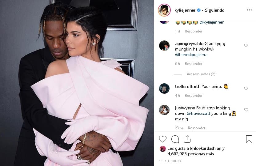“Llegó a un punto en el que me dije: ‘La necesito conmigo para continuar. 
<b><a href="https://www.univision.com/entretenimiento/kylie-jenner-presumio-el-regalo-de-travis-scott-a-su-hija-stormi-y-que-le-costo-25-000-dolares-fotos">Ella es la indicada'</a></b>” , confesó para la revista.