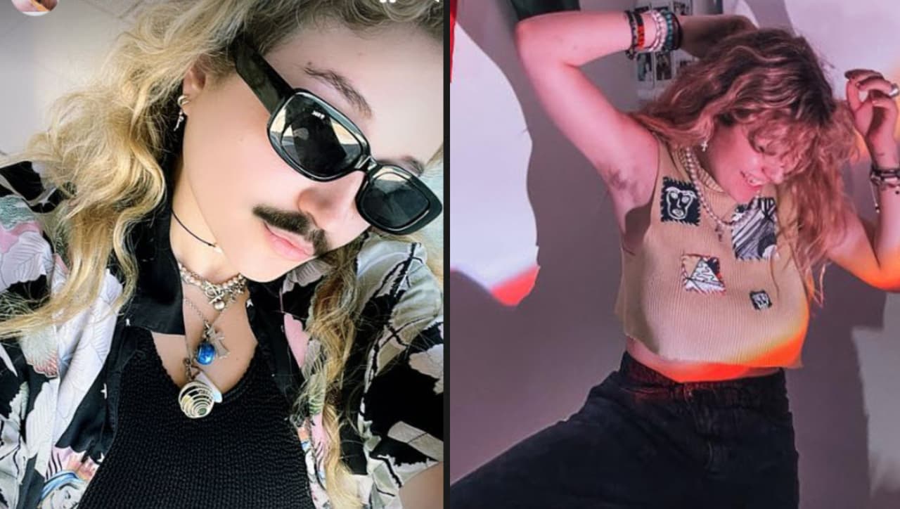 Fernanda Castro, hija de Angélica Rivera, se dejó ver con bigote en Instagram el pasado fin de semana, justo un año después de haber sudo criticada por no depilarse las axilas.