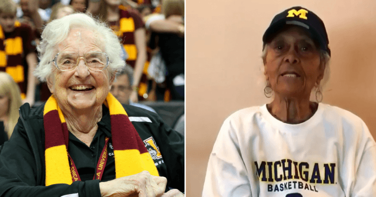 La otra competencia del Final Four: La monjita de Chicago contra la abuelita de Michigan