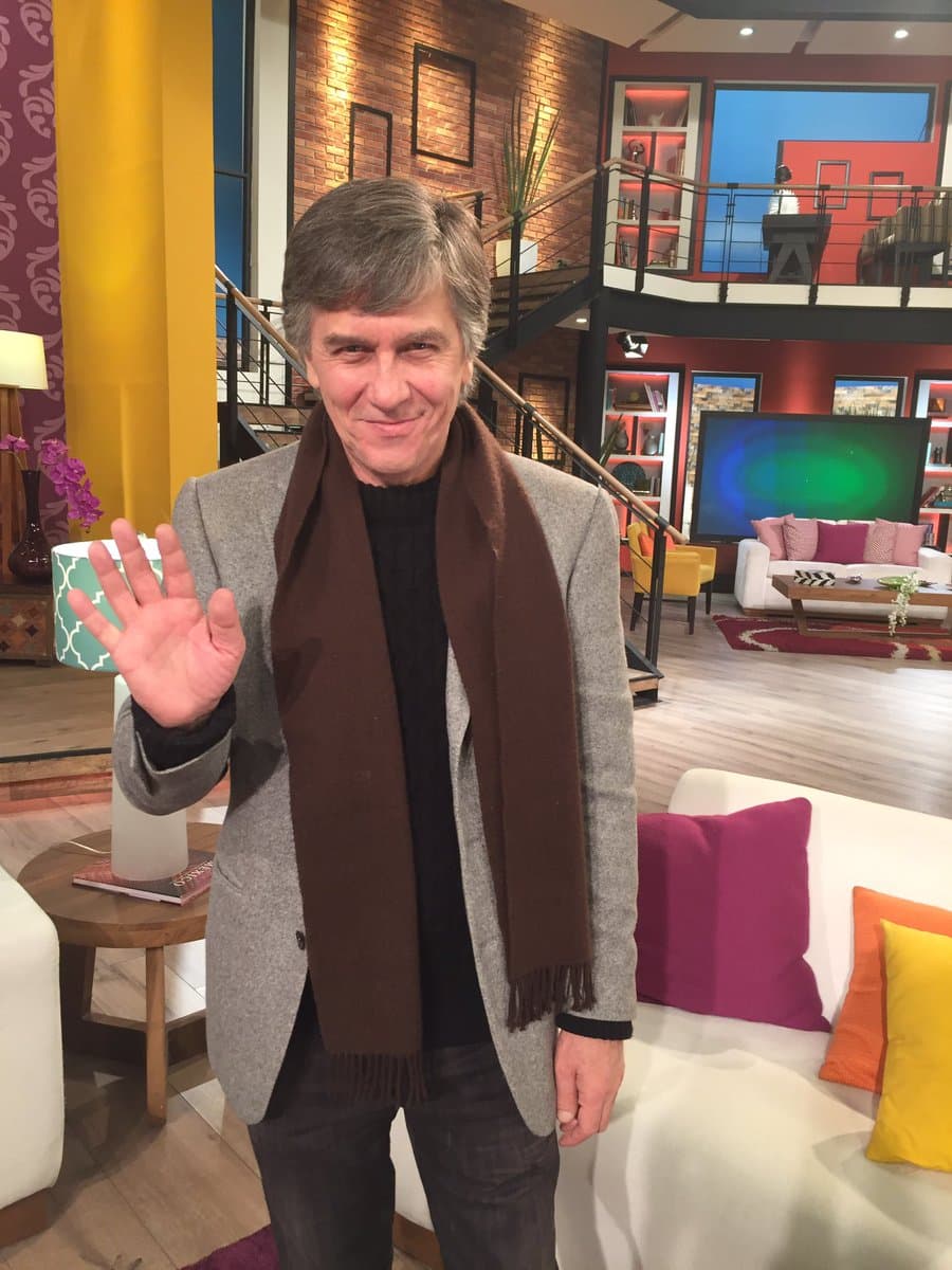 Rafael Sánchez-Navarro, actor mexicano de cine, teatro y televisión también nos visitó esta semana.