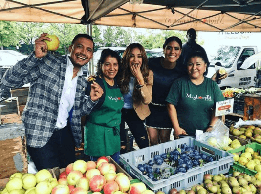 Nuestros conductores estuvieron felices de poder compartir con nuestra gente.