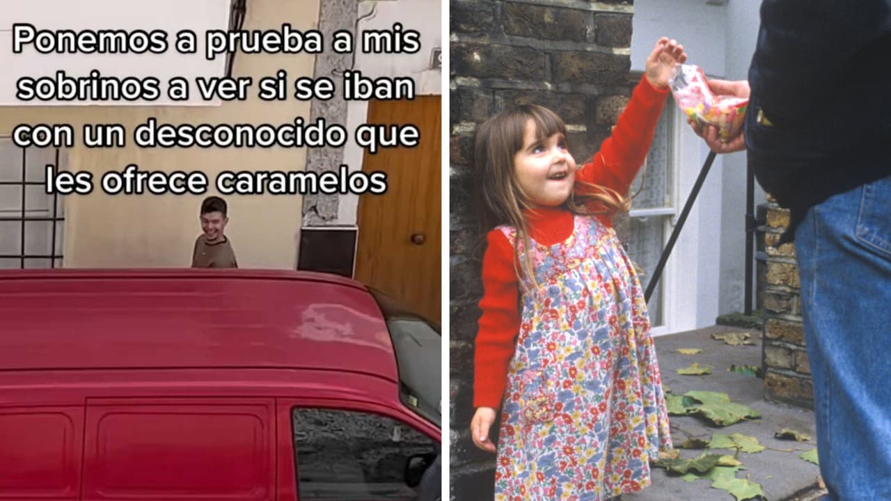 ¿Se van con un desconocido si les ofrece dulces? Pone a prueba a sus sobrinos y provoca risas