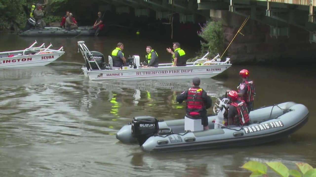 Buscan a niña de 10 años arrastrada por el río Passaic; localizan a otro menor sin vida