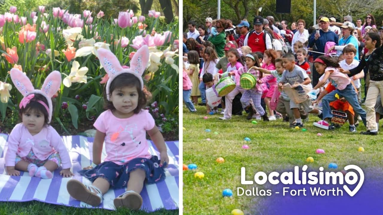 En estos parques puedes cazar huevitos de pascua en Dallas-Fort Worth