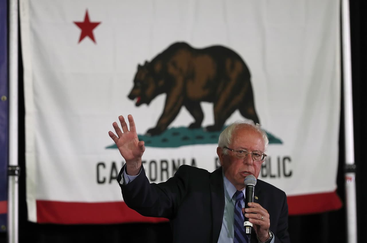 La apuesta final de Bernie Sanders en California para acercarse a Hillary Clinton