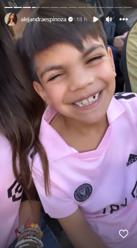 “No puedo explicar en palabras lo que era ver su carita de felicidad desde que llegamos hasta que salimos”, agregó acerca de la experiencia que vivieron.
<br>