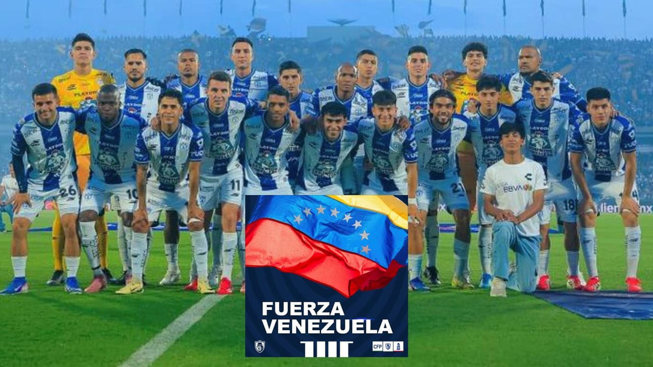 Pachuca manda mensaje de apoyo a Venezuela tras catástrofe