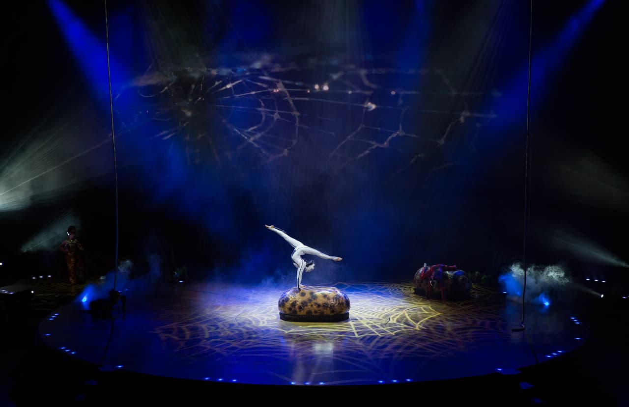 Imágenes de la producción Ovo que trae Cirque du Soleil a Tucson.