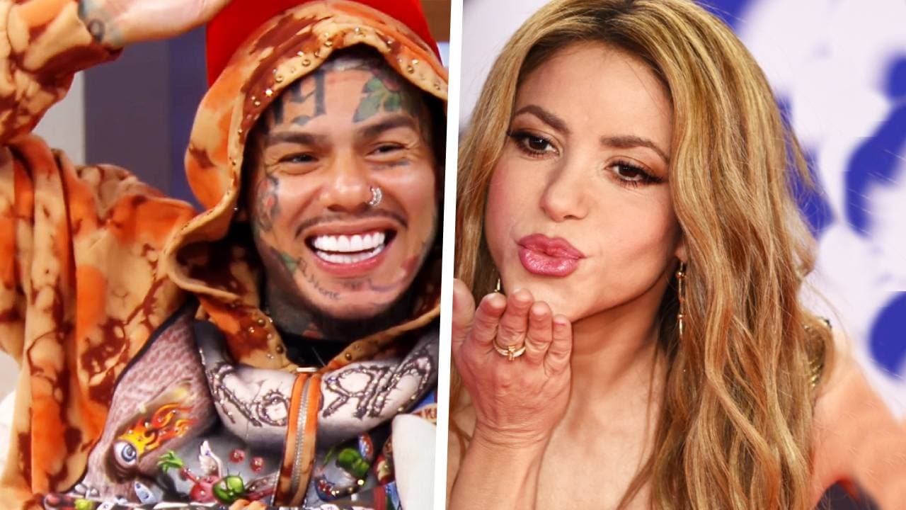 Facturar con los corazones rotos: 6ix9ine se suma a la moda que impuso Shakira