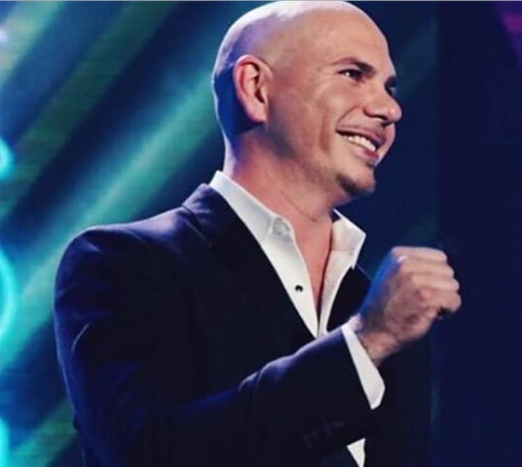 El cantante se tomó el escenario en el Bayfront Park para recibir el 2016 cargado de música, pero no lo hizo solo.