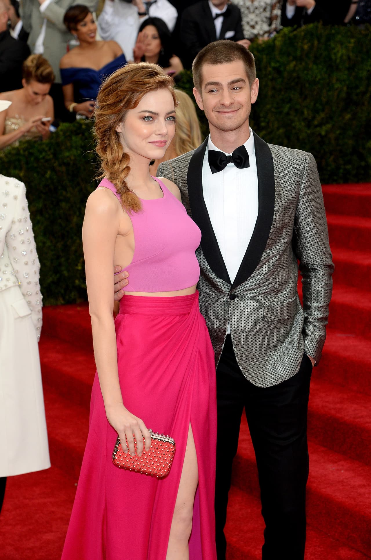 <b>Emma Stone y Andrew Garfield</b>: todo comenzó con ‘The amazing Spiderman’ y tanto en la cinta como en la vida real, su relación no duró mucho. 
<br>
<br>