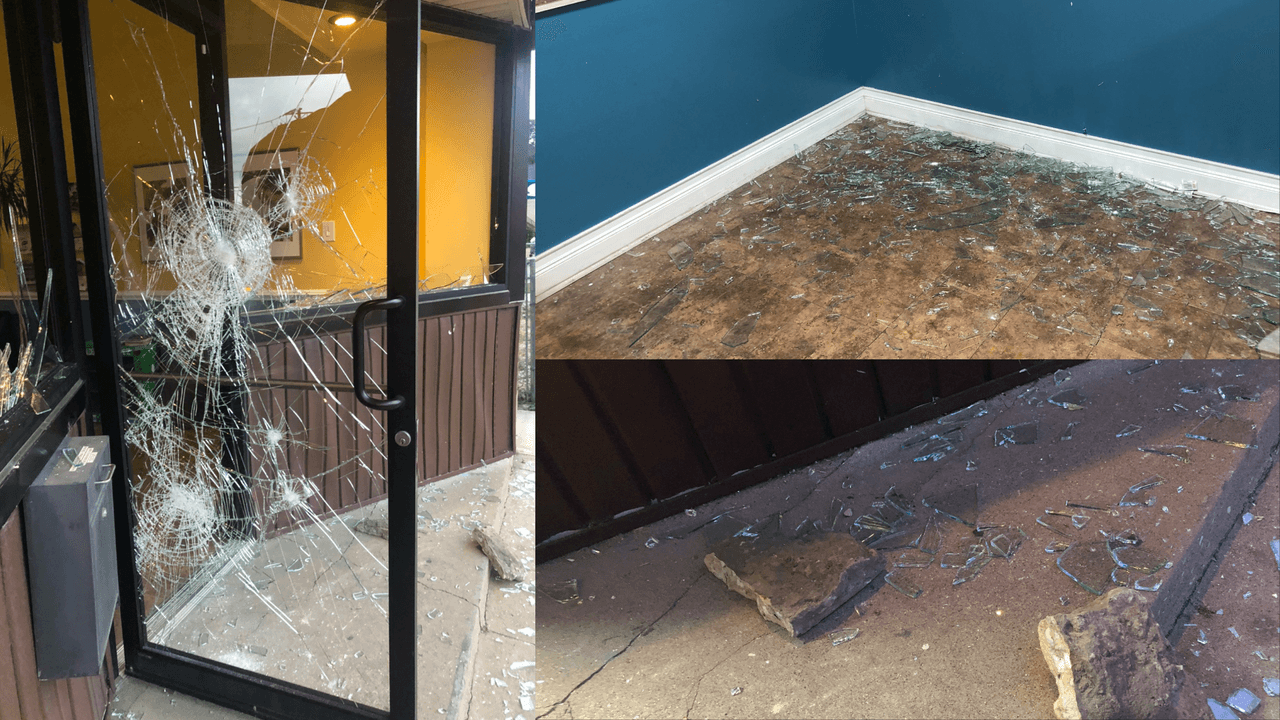 Por tercera vez en un mes, vandalizan la oficina del concejal Raymond López