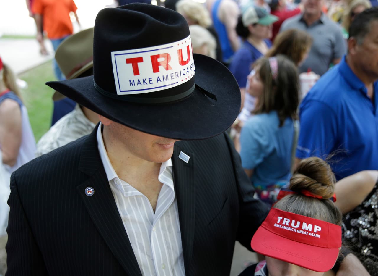 En Texas, Donald Trump promete defender el uso de las armas hasta el final 