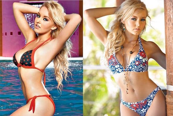 Angelique Boyer es una mujer de infarto, siempre nos sorprende cuando de lucir cuerpazo se trata, ¿cuál crees que es su bikinazo más sexy?