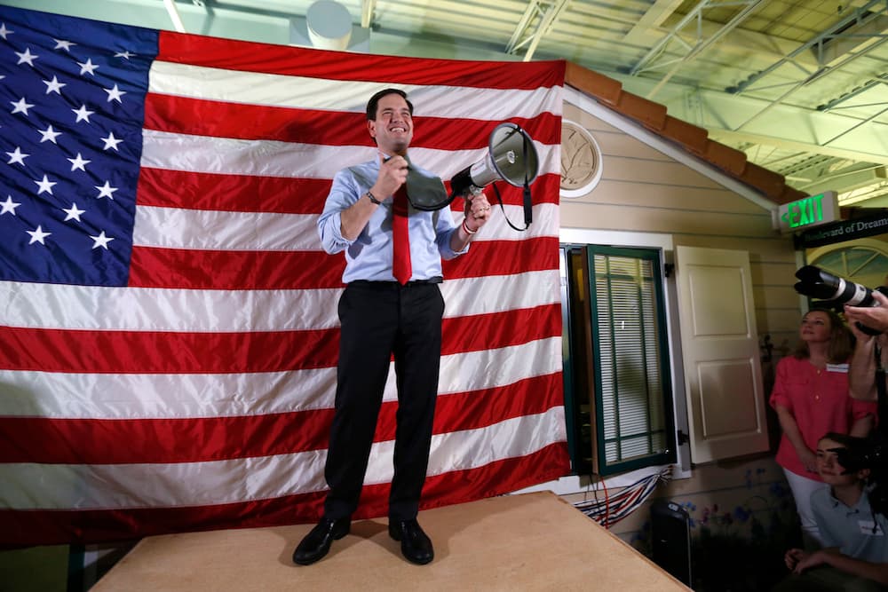 Marco Rubio urge a impedir que Donald Trump "secuestre" al Partido Republicano