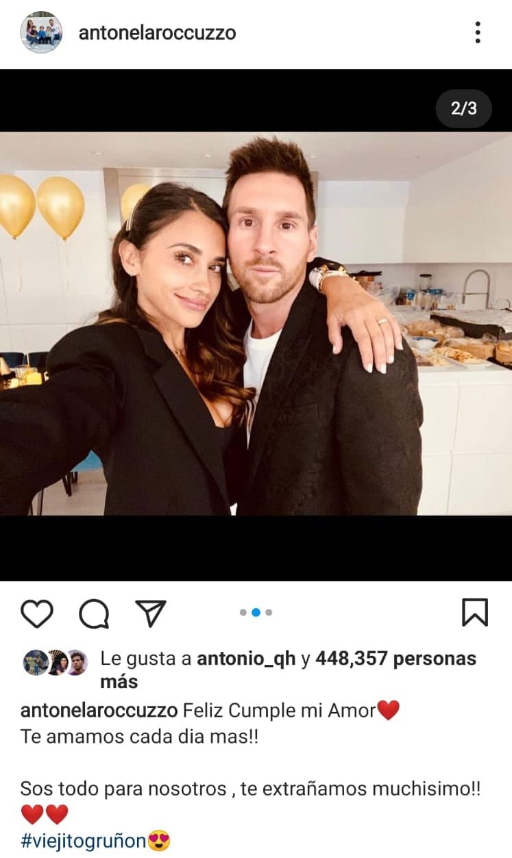 Las felicitaciones no paran para el astro del futbol argentino y referente del Club Barcelona, hoy cumple 32 años Lionel Messi y así lo felicitaron en las redes.