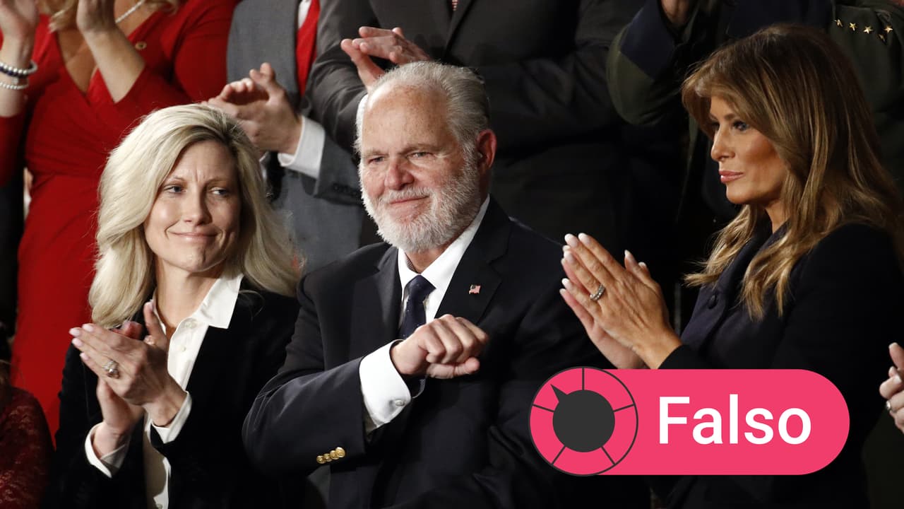 Cinco teorías con las que desinformó a su público el polémico presentador Rush Limbaugh