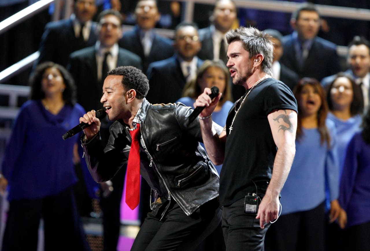 El colombiano tuvo una colaboración con John Legend, quien cantó en español para interpretar el tema 'Odio por amor'.