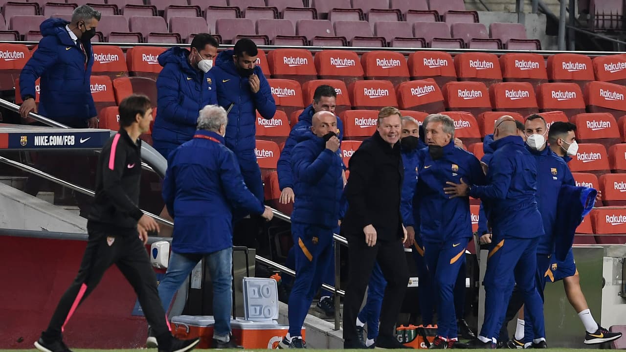 Koeman admite que es su “noche más feliz” como DT del Barcelona