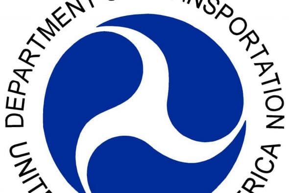 13. DEPARTAMENTO DE TRANSPORTE DE ESTADOS UNIDOS. (Imagen tomada de Twitter).