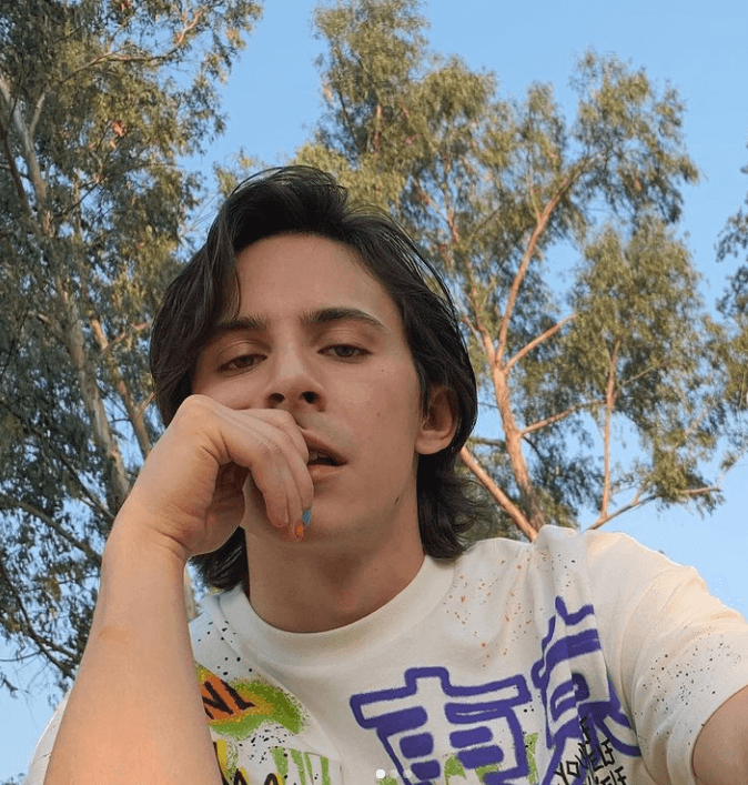 El joven intérprete no solamente es actor, también es músico, escritor y director. En su faceta histriónica, ha participado en las series 'El Dandy' y 'El club'.