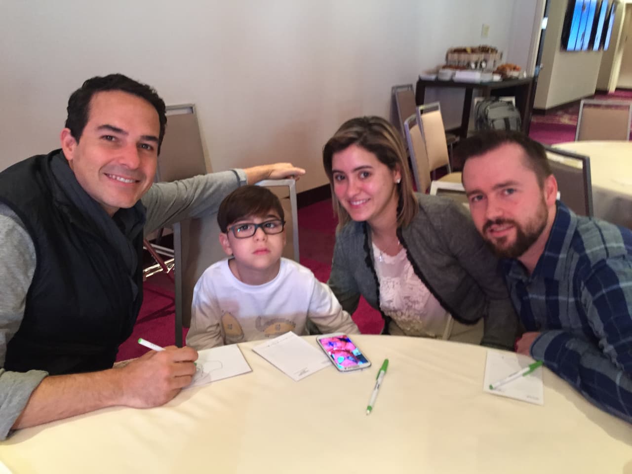 El querido Carlos Calderón.