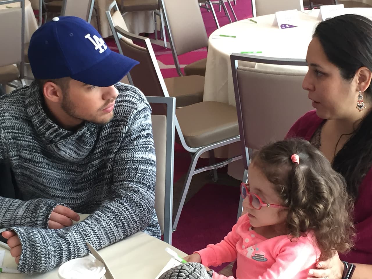 El conductor de Despierta América estuvo con Sammy.