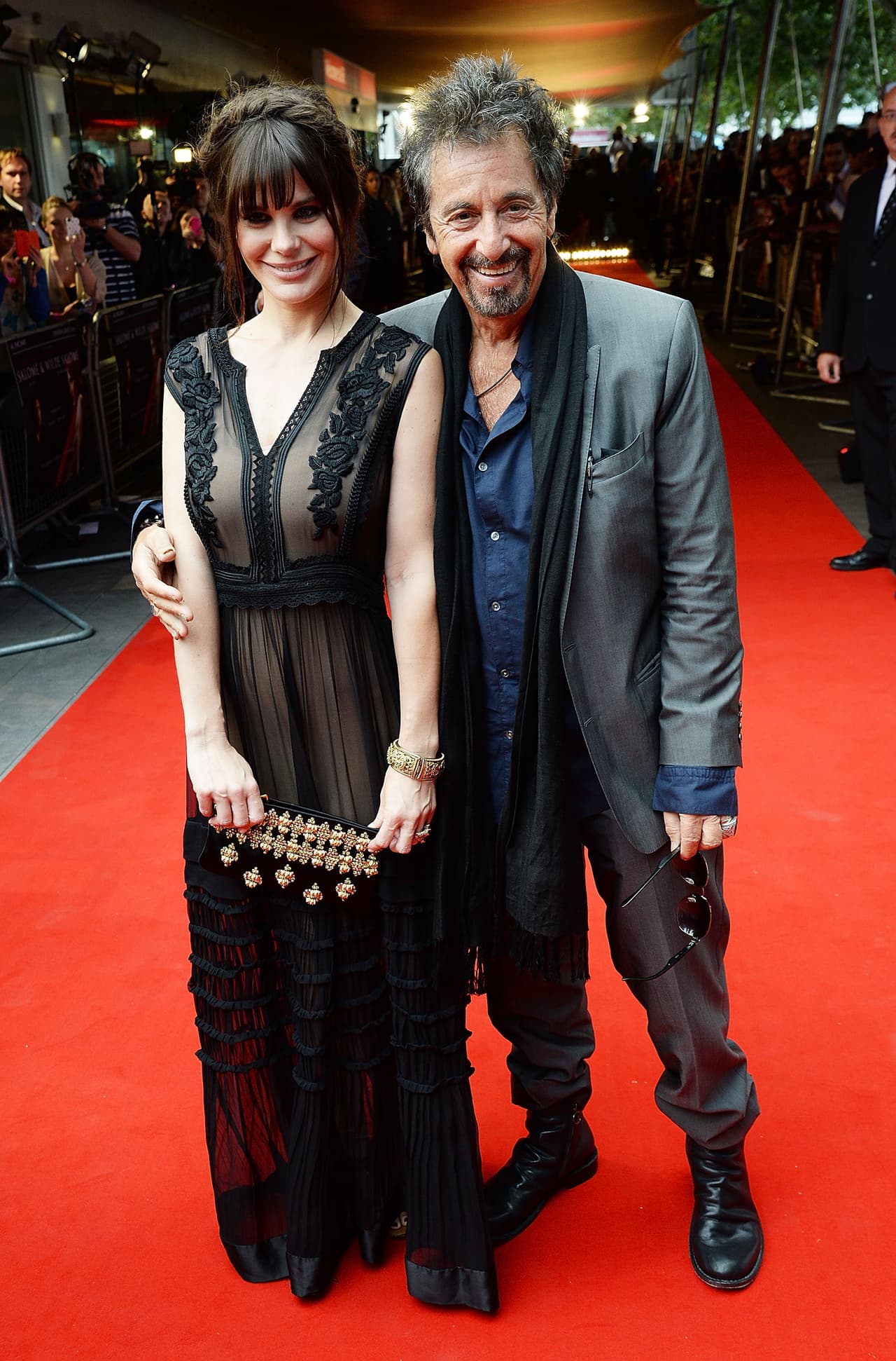 Al Pacino y Lucila Polak (39 años de diferencia).