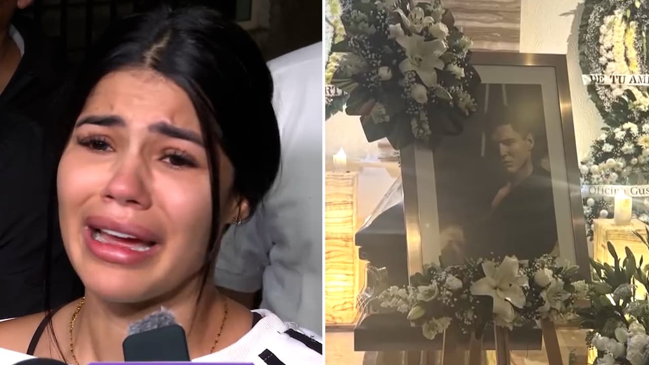 Devastada: novia de Fede Dorcaz habla desde el funeral del cantante y hace aclaración sobre el crimen