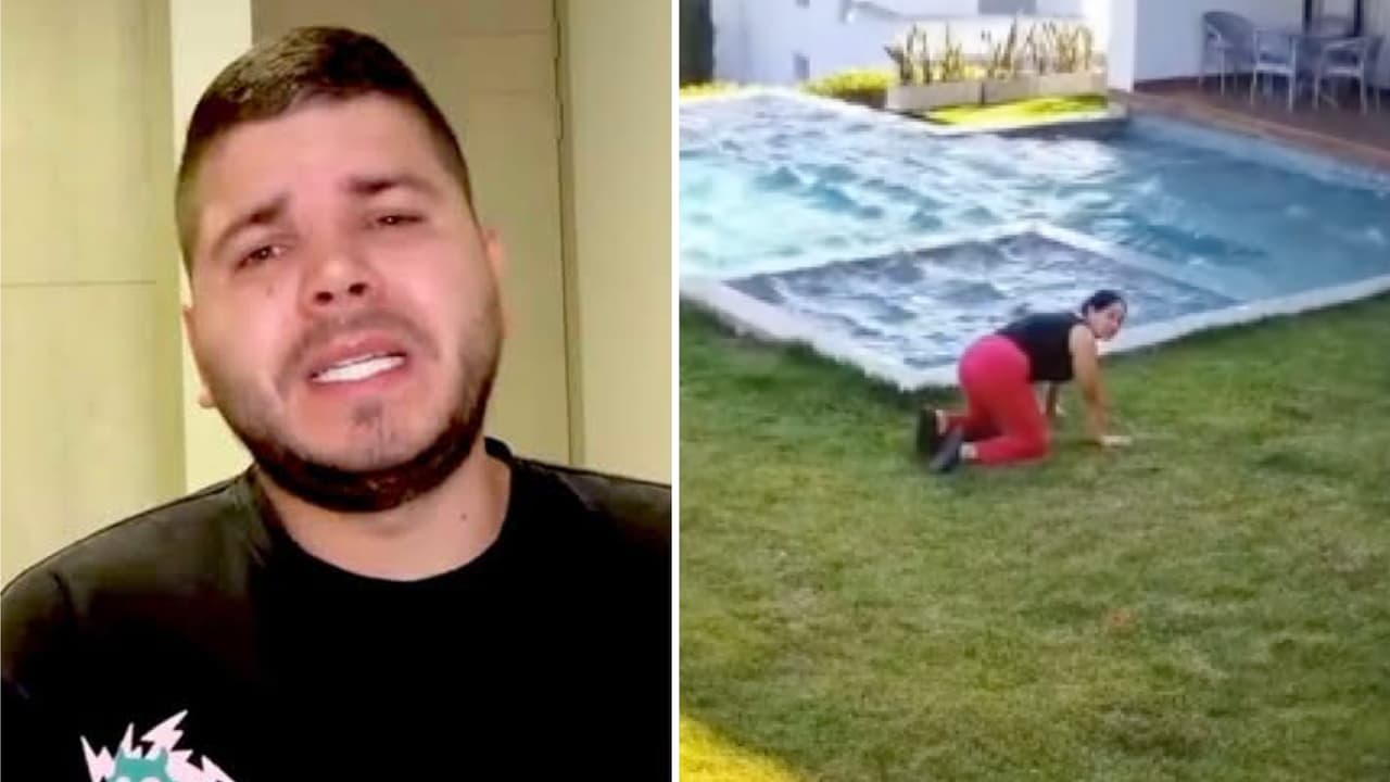 Esposo de Antonia Botero revela aterrador video de cómo sufrieron su familia, él y su bebé el terremoto