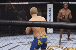Hilarious UFC Video Game Glitch