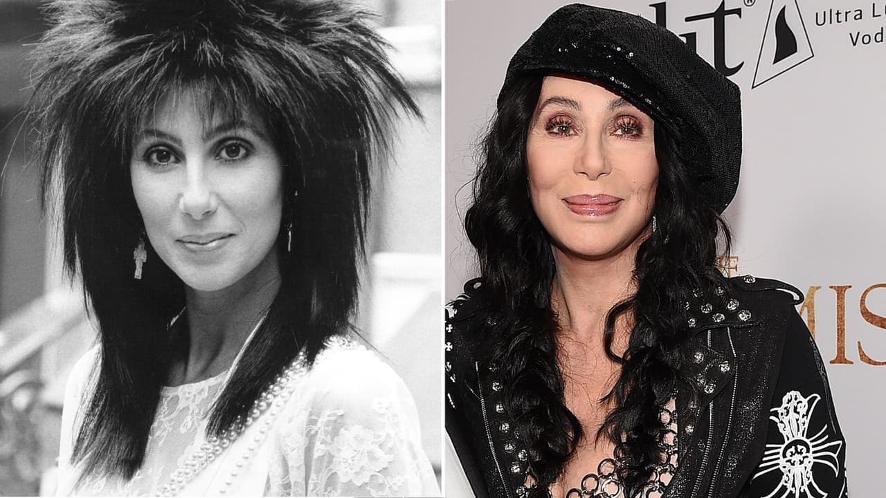 Cher no ha tenido tanta suerte con las cirugías plásticas y bueno, creemos que se le pasó la mano con los pómulos, la nariz y la boca.