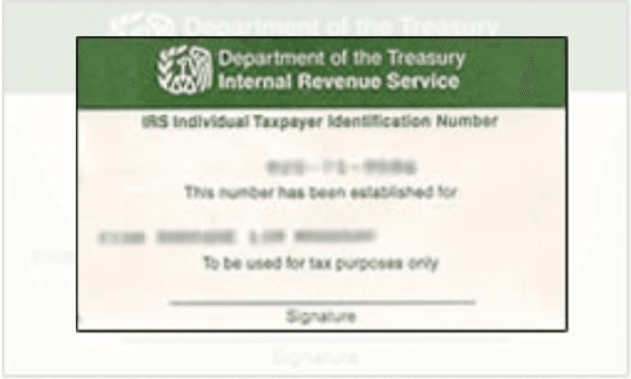 El ITIN es utilizado por algunos contribuyentes ante el Servicio de Recaudación Interna al momento de presentar su declaración de impuestos cada año.
