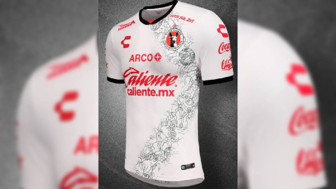 Para el uniforme de visitante, Xolos utilizará su clásico jersey blanco.