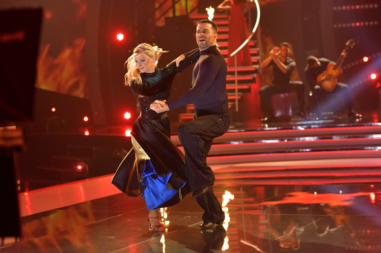 El actor venezolano se enfrentó en aquella ocasión con un pasodoble al ritmo de 'La Malagueña'.