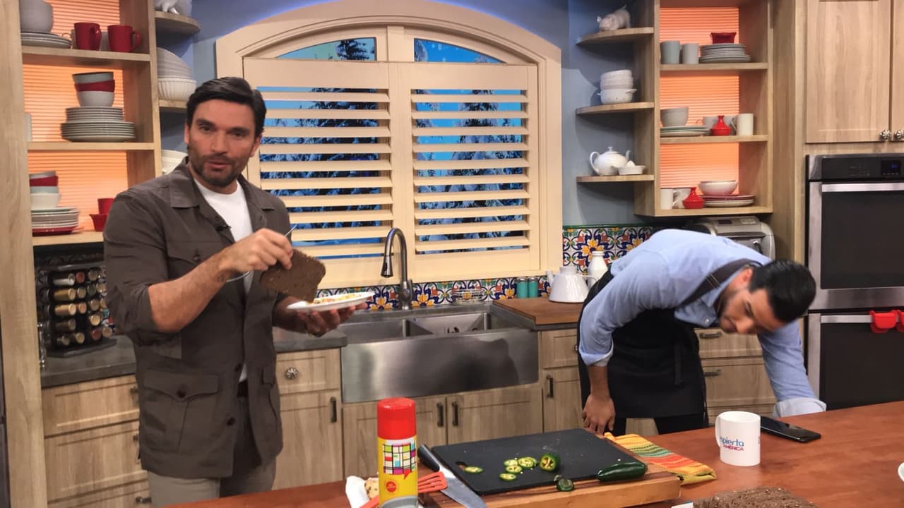 Julián no podía irse de Despierta América sin un buen desayuno, ¿y quién mejor que nuestro chef Jesús para eso?