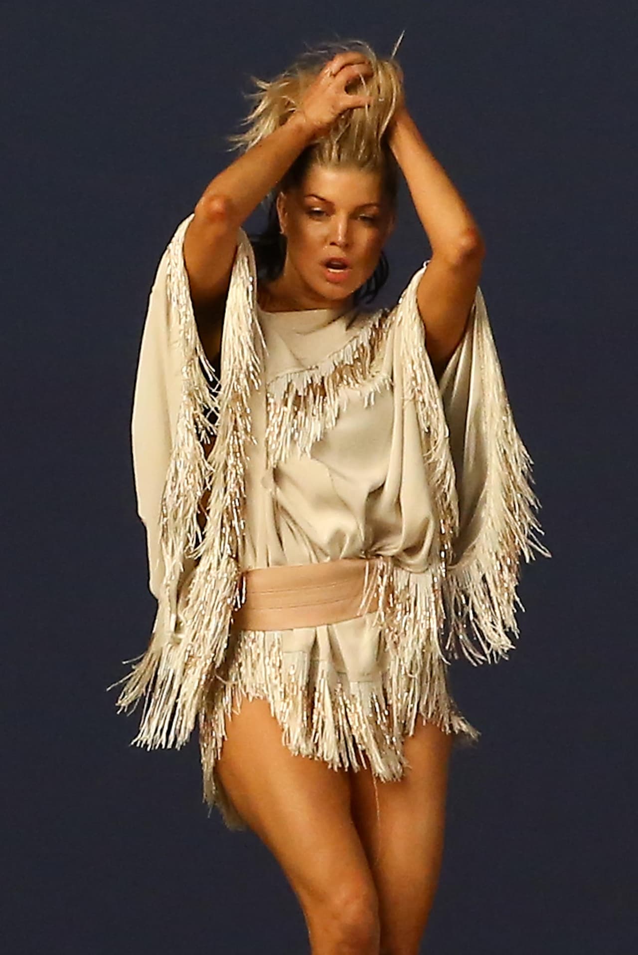 Fergie tiene 41 años.