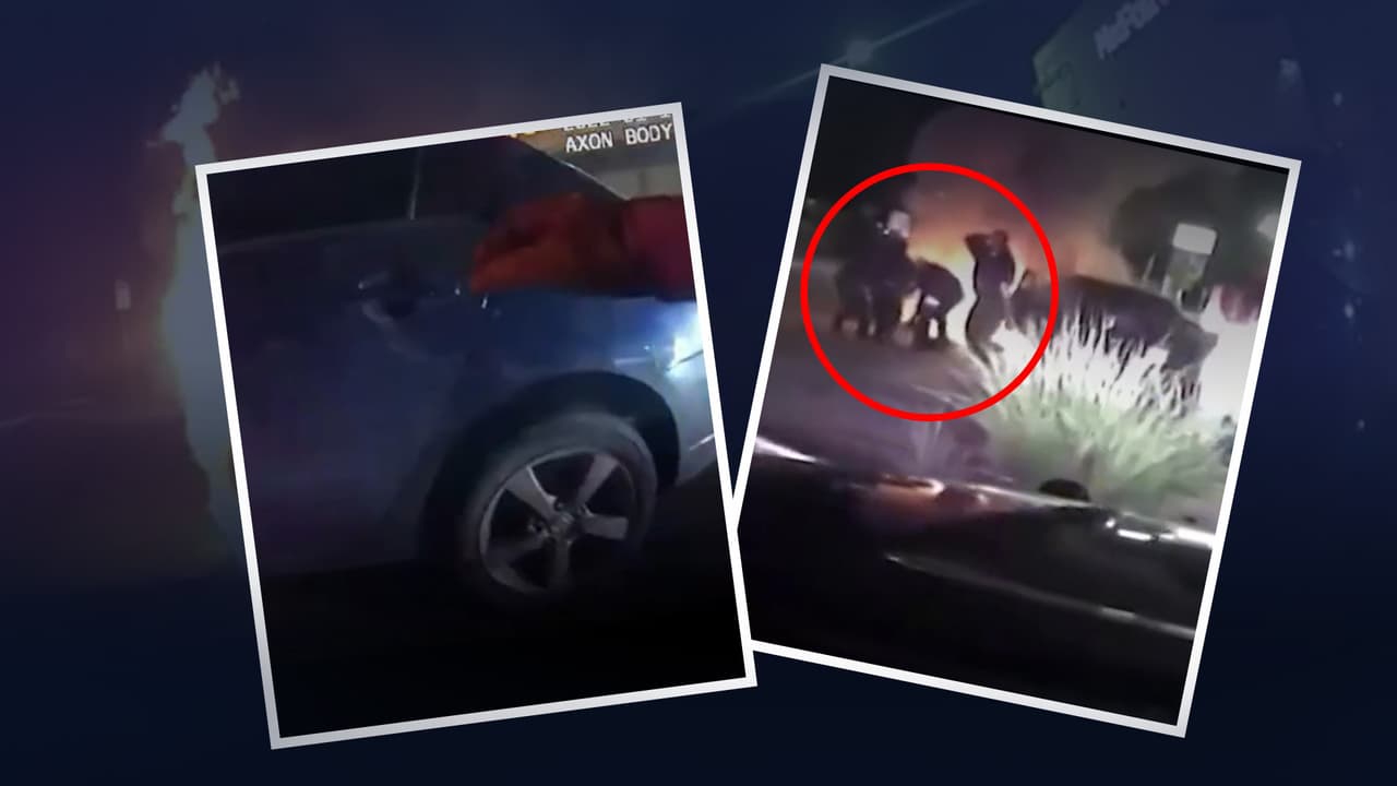 ¡Es un milagro! Policía hispana rescata a una mujer de un auto en llamas en San Antonio