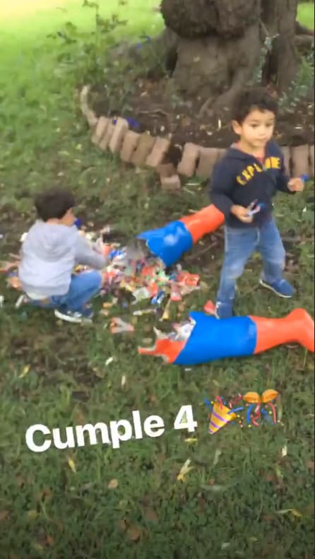 Su hermano mayor Eduardo fue quien compartió las imágenes a través de un breve video en sus historias de Instagram.