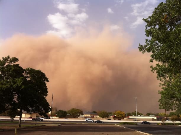 Tormenta de polvo en Arizona