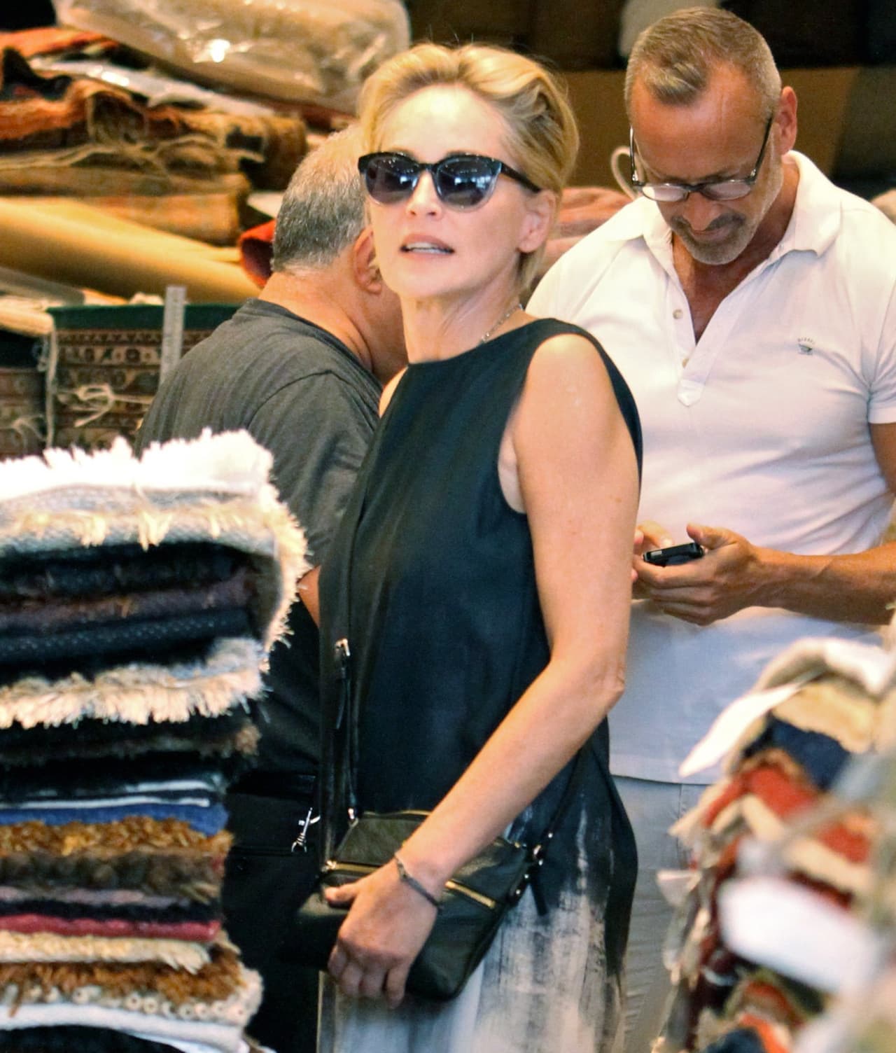 Definitivamente ella no pierde el estilo aún cuando solo sale de 'shopping'.