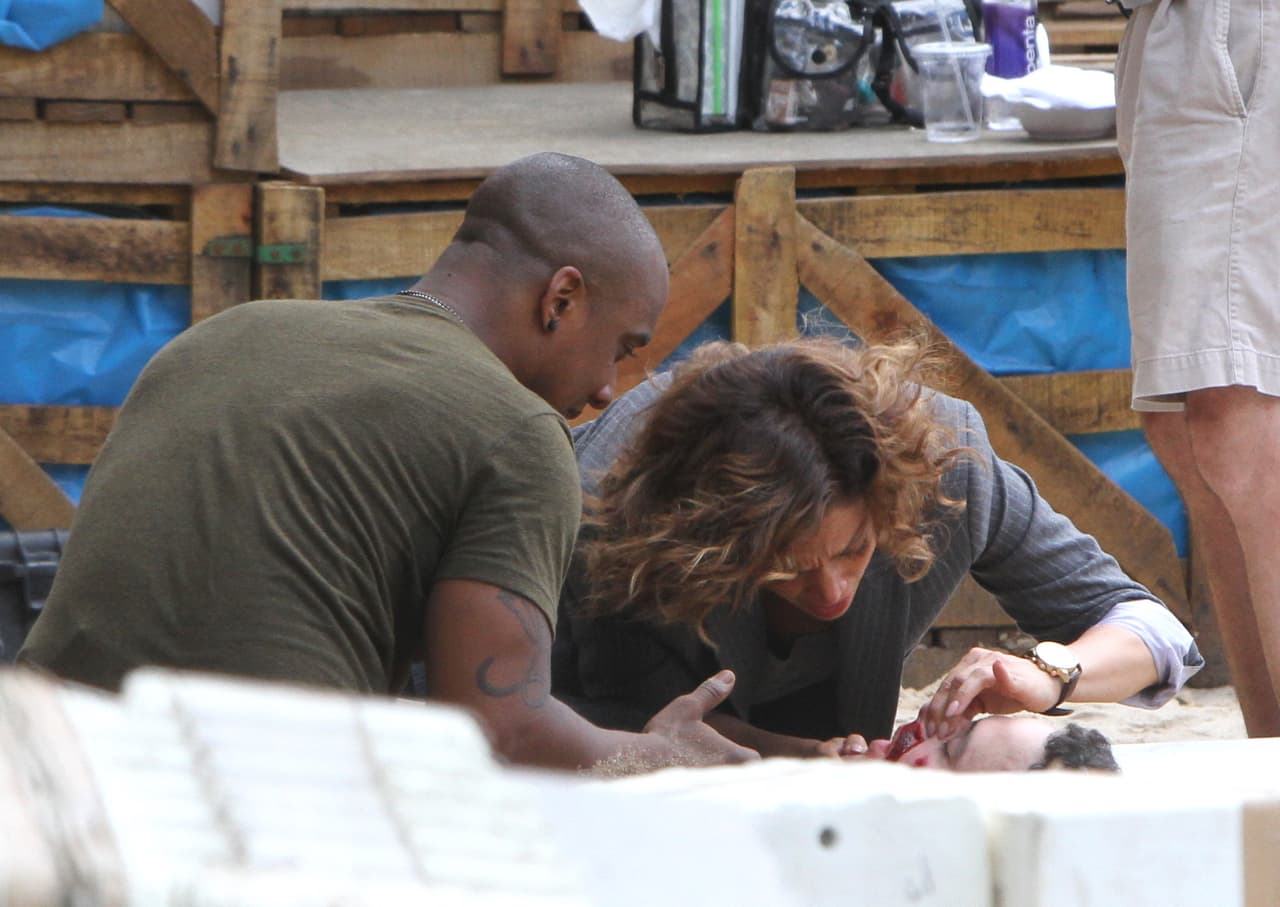 Hubo un herido en la secuencia.