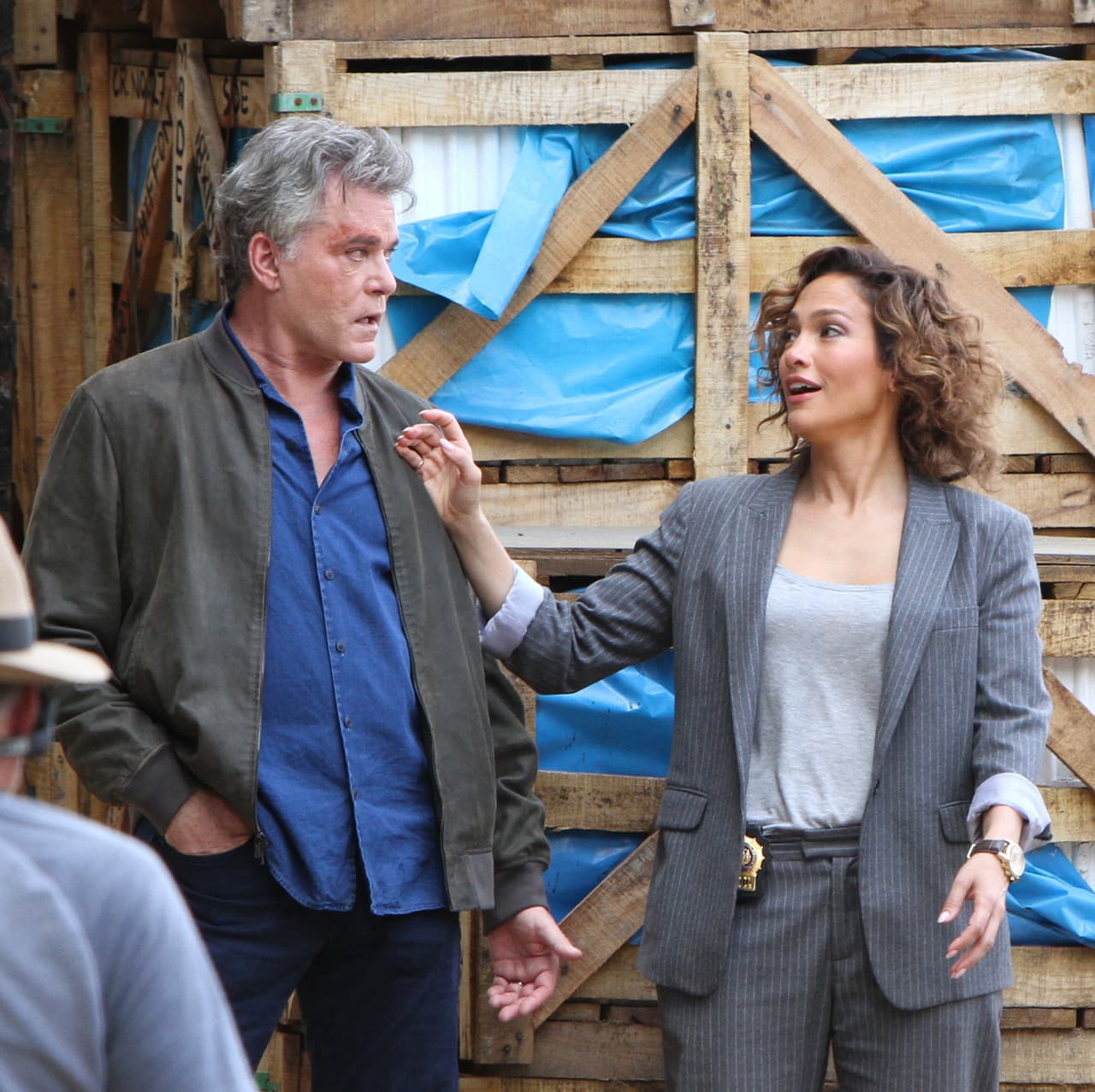 Haría una escena bastante dramática.