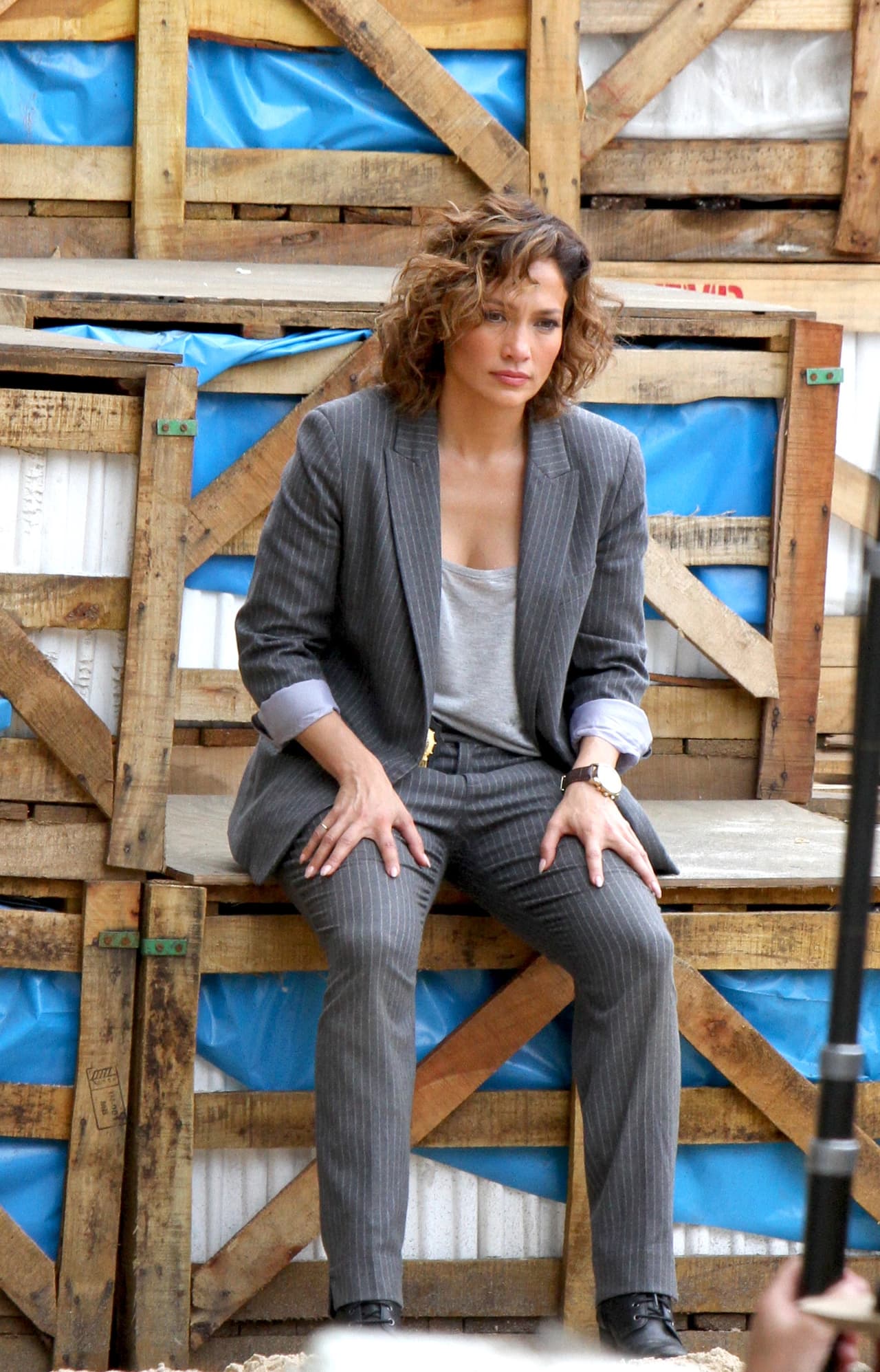 Después del corte, por fin pudo relajarse.