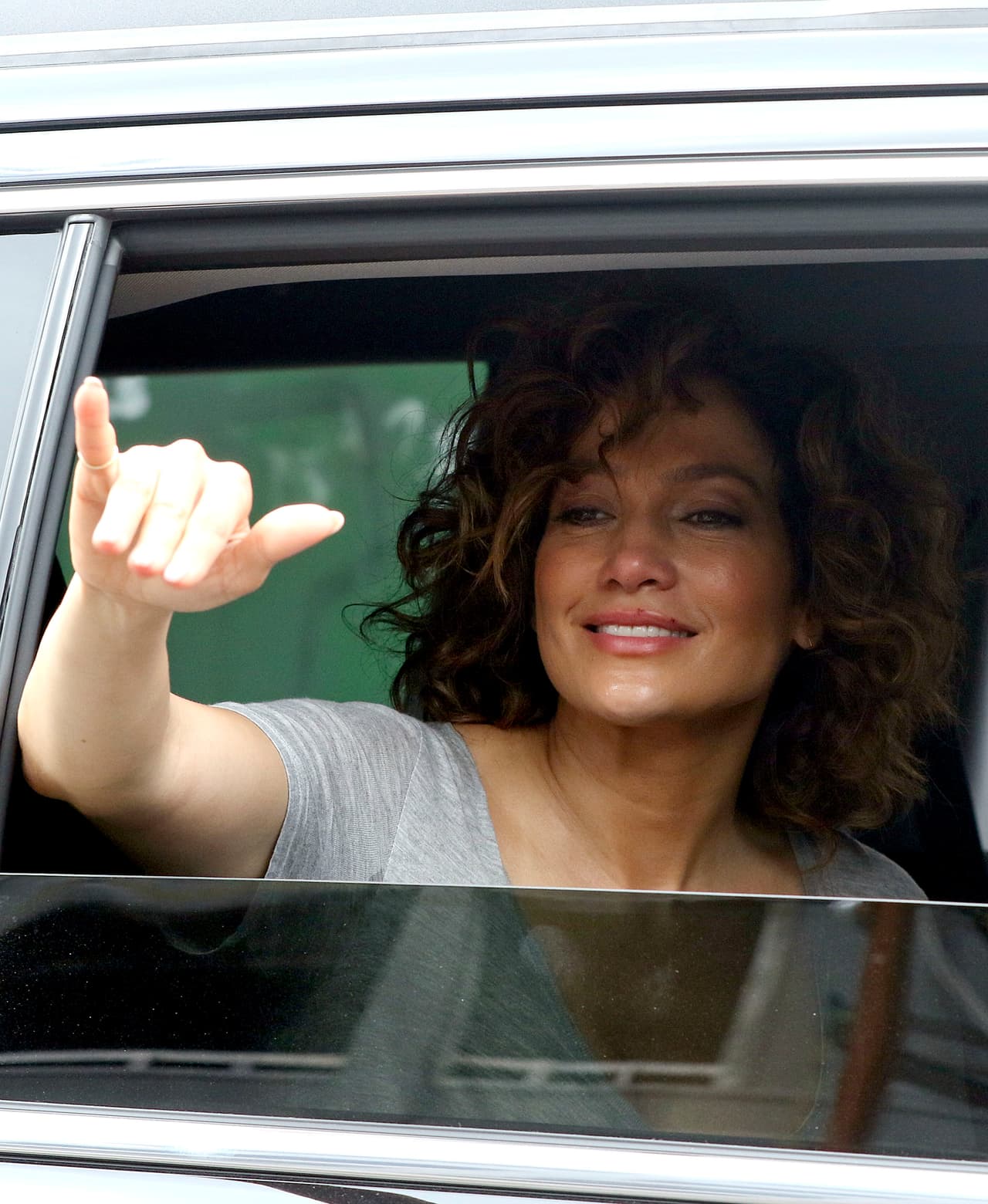 ¡Despidiéndose del pequeñín!